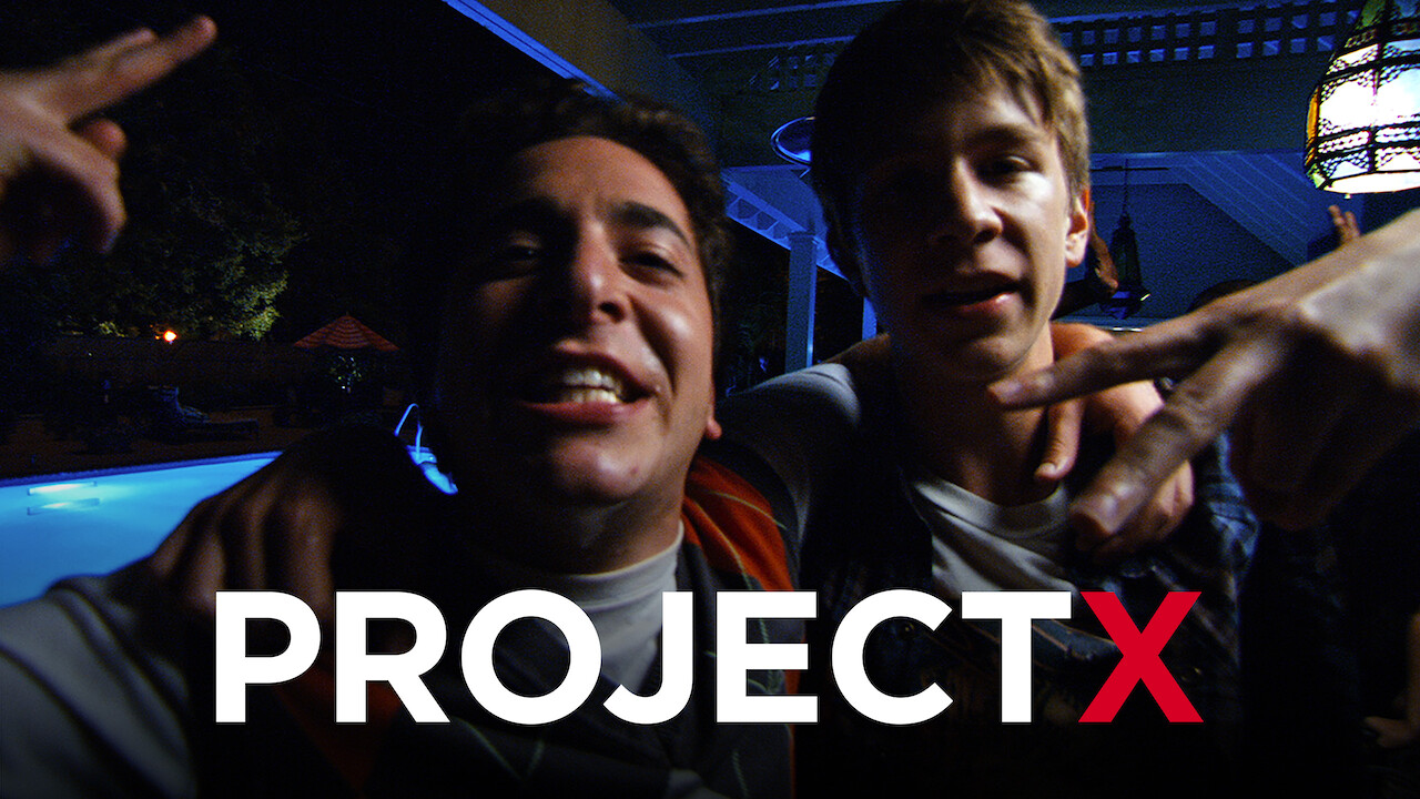 Is 'Project X' available to watch on Netflix in Australia or New